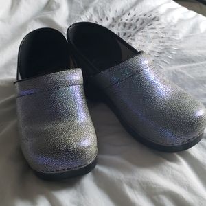 Iridescent Dansko Clogs size 40